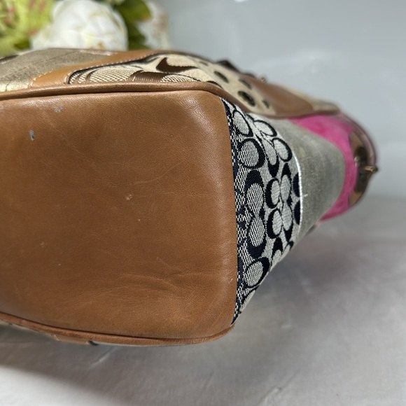 Vintage Coach Patchwork Tote - Picture 12 of 15